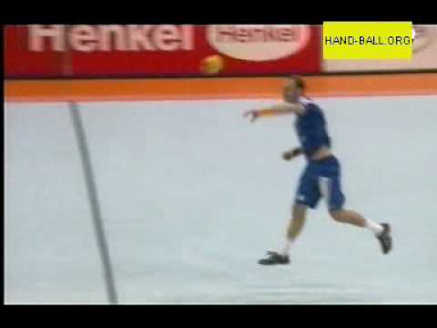 Funny Handball Goal By Robert Gunarsson