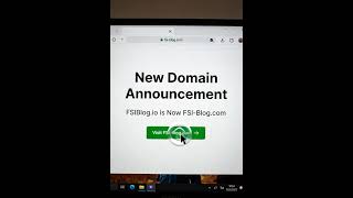 New Domain Announcement: FSIBlog.io is Now FSI-Blog.com #coding #programming #tech