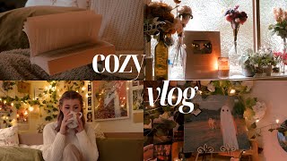 cozy rainy day vlog