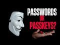 Passwords or Passkeys for your backup system?