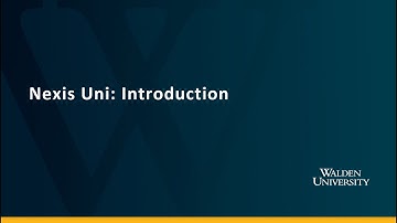 Nexis Uni: Introduction