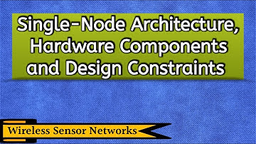 Single Node Architecture in WSN | Node Architecture in WSN | Single Node Architecture