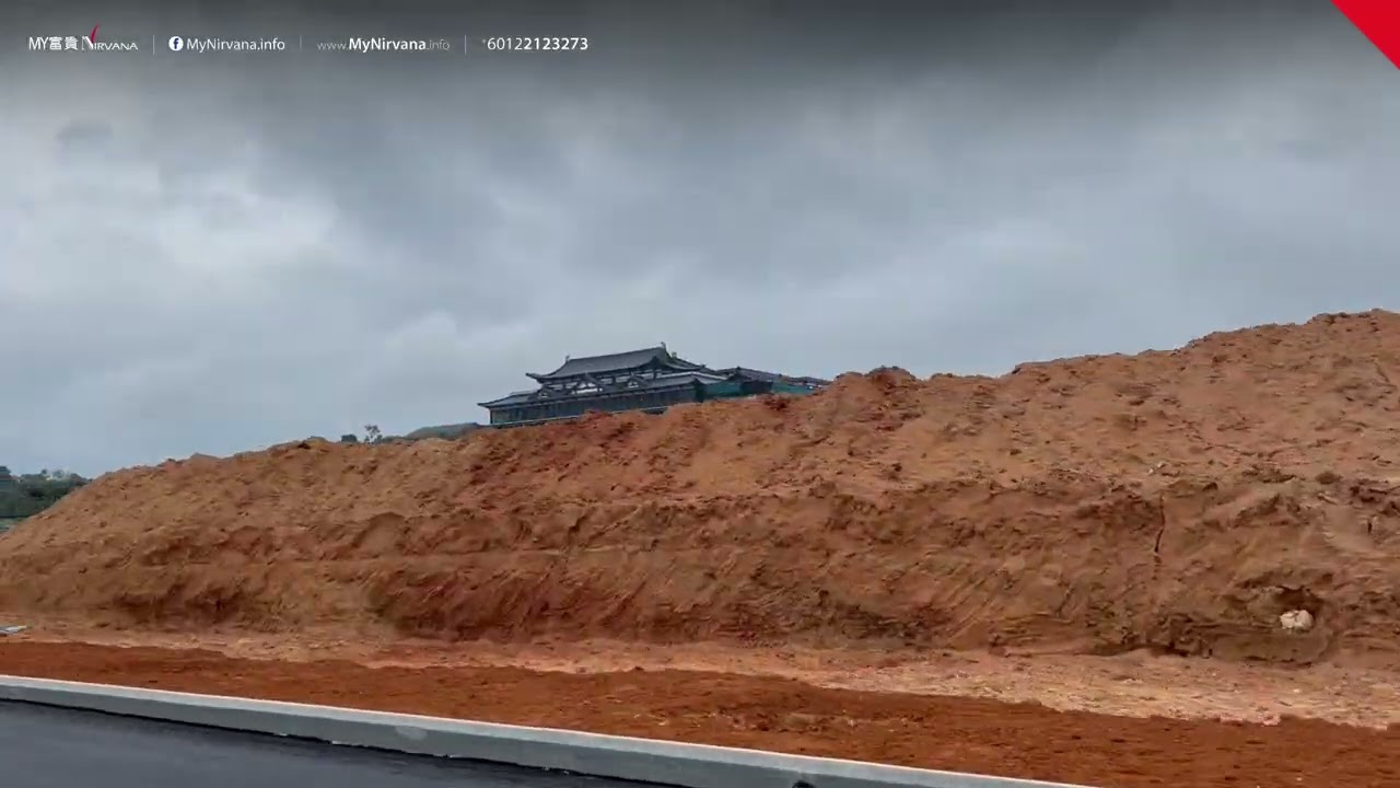 Nirvana Klang Site view｜巴生富贵山庄另一边的景观｜NirvanaHub.com