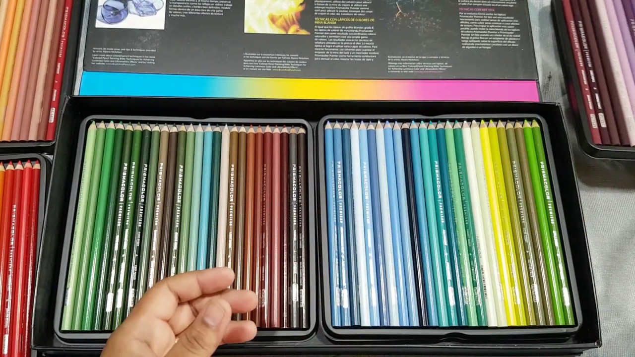 PrismaColor Premier 72 Colored Pencil Set Unboxing 