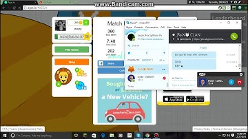 agar.io gameplay (teaming with random people) 1#