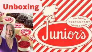 Unboxing the "Best" Cheesecake Sampler - Junior's SURPRISE REVEALED!