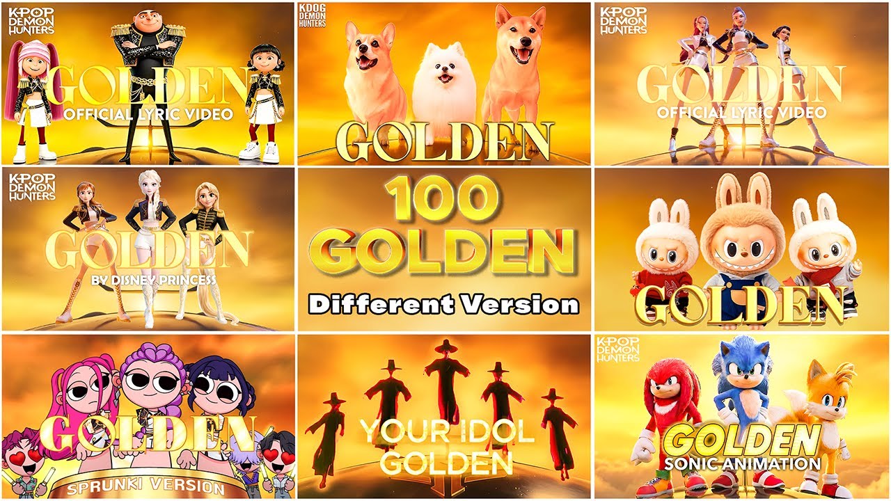 Song 'GOLDEN Huntr\x Through Different Versions ~ Guess The Song Golden KPOP DEMON HUNTERS |foxQUIZ