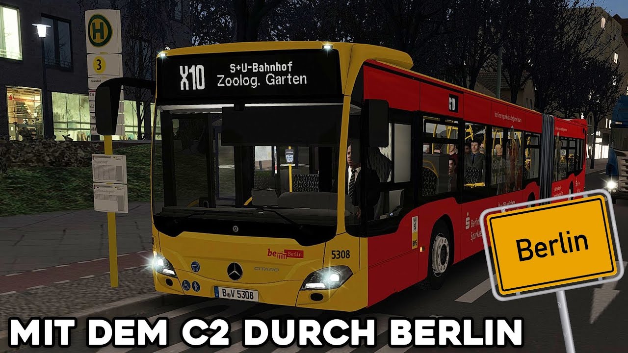 Let´s Play Omsi 2 Mit dem C2 durch Berlin