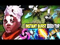 I created the most op instant burst season 14 ekko top lane build guide  lol ekko s14 gameplay