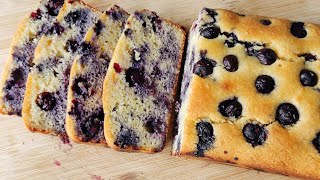 Blueberry Cake with Almond Flour / Gluten Free / Easy and Delicious
