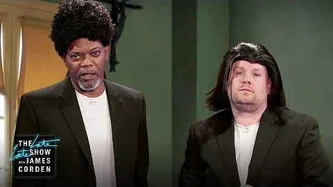 Samuel L. Jackson Acts Out His Film Career w/ James Corden