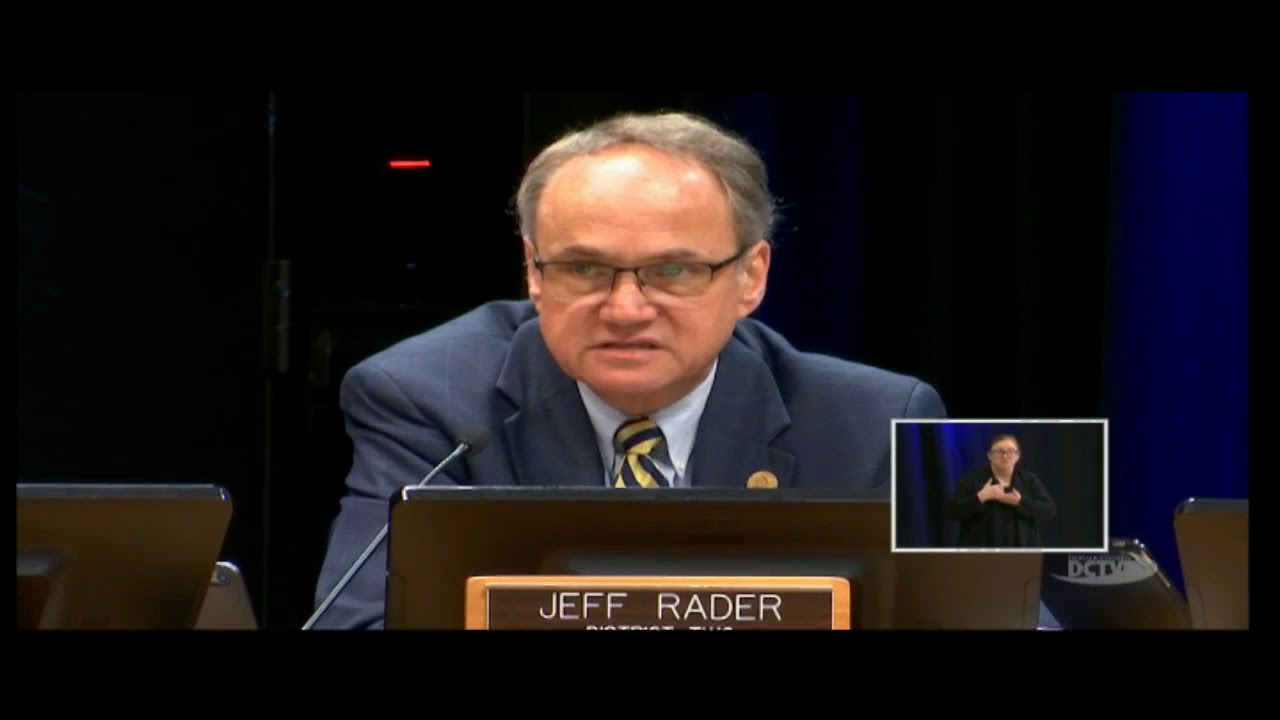 DeKalb County District 2 Commissioner Jeff Rader Comments on the 2020 ...