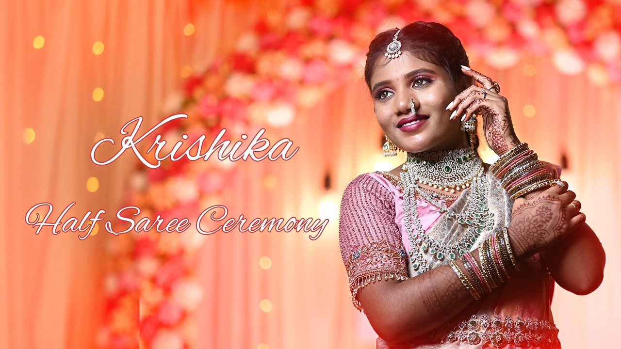 Krishika |  Half Saree Ceremony | 4K | www.tebostudios.com | 2025