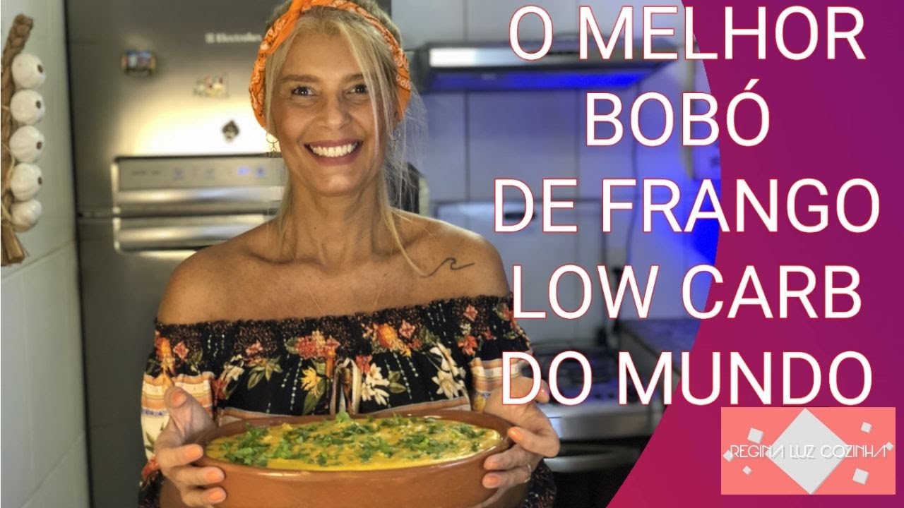 O Melhor Bobó de Frango Low Carb do Mundo !!!