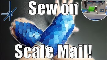 Sew on Scale Mail Tutorial - StitchAScale