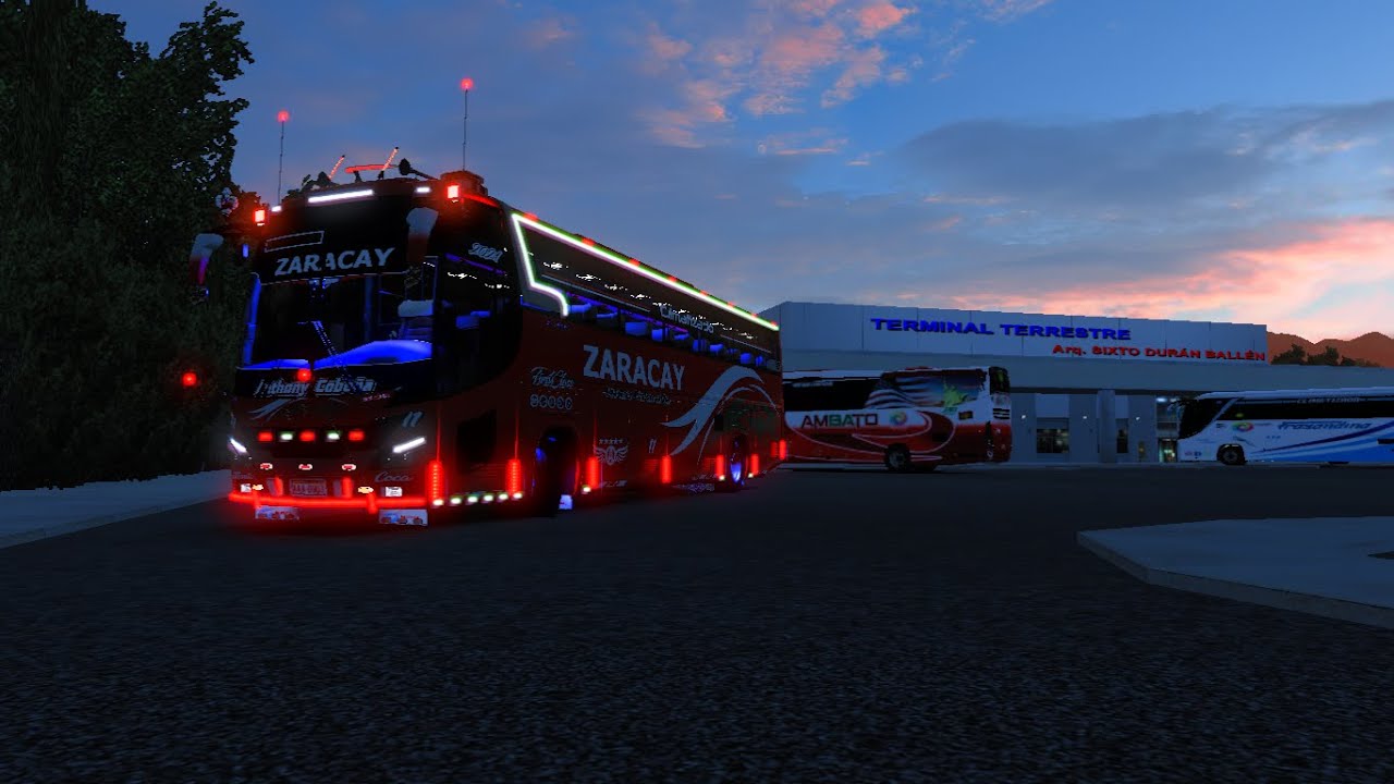 Zaracay (Linea Colorada)//Ruta: Chone- El Carmen- Sto. Domingo// Miral infinity// Mapa Ecuador ats