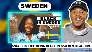 AMERICAN Reacts To What is it like being black in Sweden | Dar The Traveler