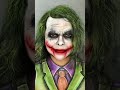 Dark knight joker makeup by thefauxchanel  tiktok sfx halloween makeup cosplay shorts