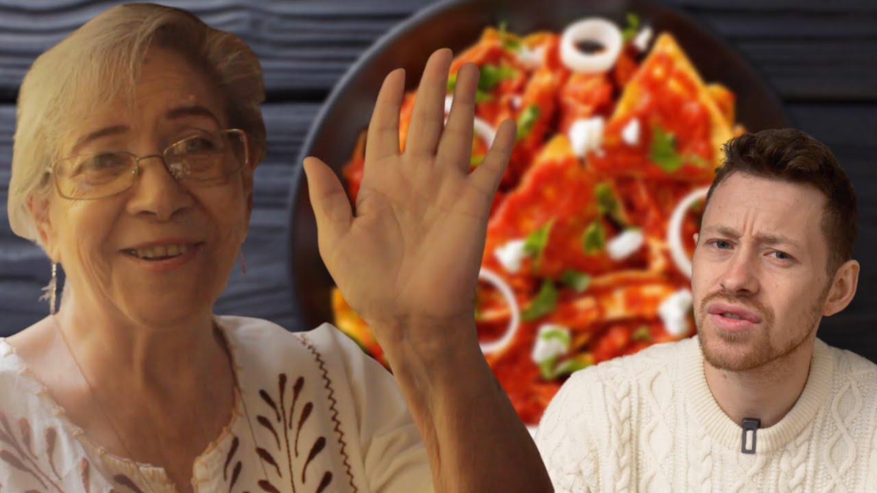 [Espagnol en cuisine 👨‍🍳]  La RECETTE traditionnelle des CHILAQUILES, plat typique MEXICAIN 🇲🇽