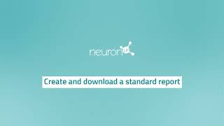 Create and download a standard report