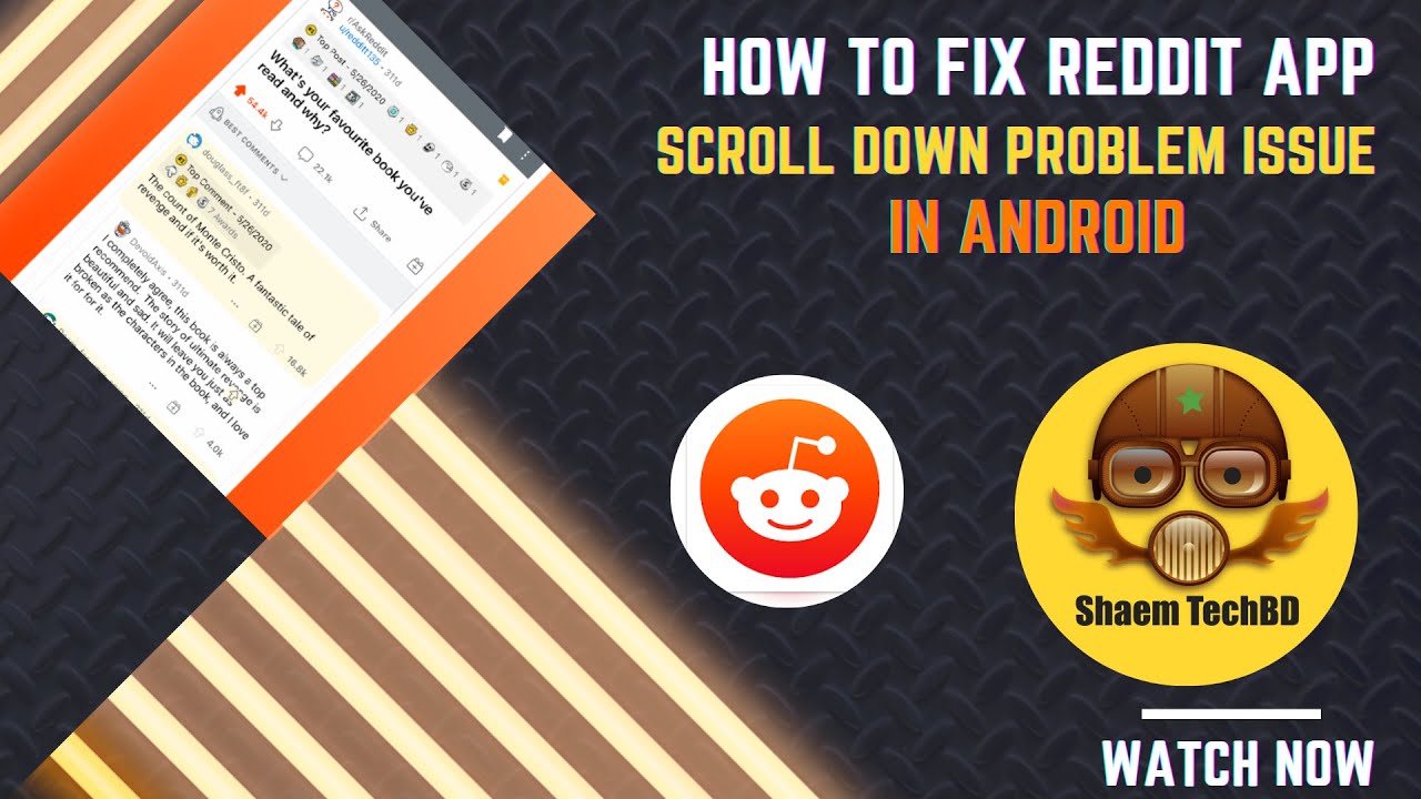 How to Fix Reddit App Scroll Down Problem Issue in Android After New ...