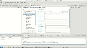 Hibernate : "Could not load AnnotationConfiguration" on eclipse.