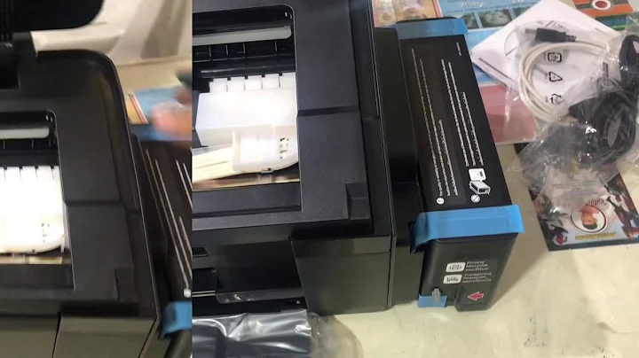 Unboxing Brand new Epson L1800 plus modification ( easy steps)