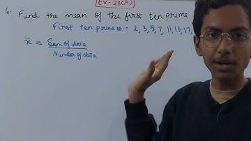 Q6 Ex 28A Data handling | ICSE Math Class 8 | S.Chand Solutions | OP Malhotra |