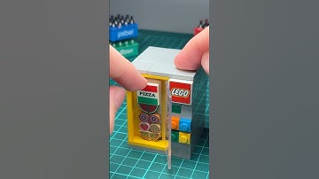 Working Lego Food Vending Machine #lego