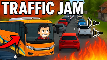 indonesia bus simulator 💥|| new coach bus simulator - Part-4 #bus #bussimulatorindonesia #game