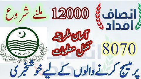 Insaf Imdad Program | How To Get 12000 From Insaf Imdad | Latest Update Of Insaf Imdad Program