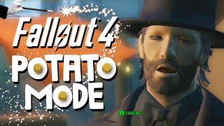 Fallout 4's Textures Put On A Disappearing Act | Potato Mode
