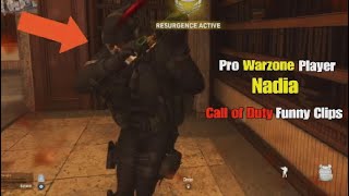 Eliminating Pro Player & Alleged Cheater NADIA - Proof She Is NOT Cheating! (CoD 1v1 Parody)