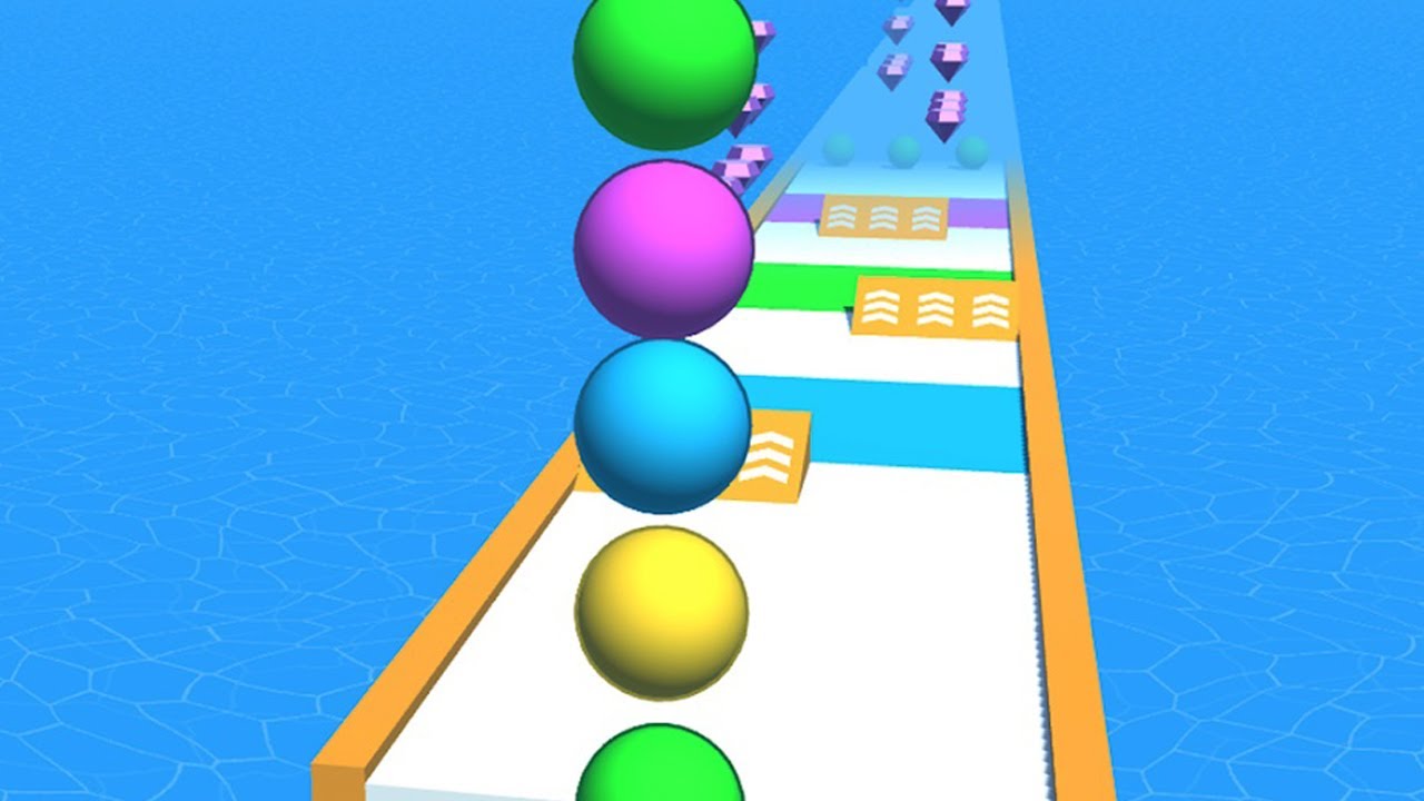 Ball Stacking Game | Android, iOS All Max Levels Gameplay Walkthrough | Hire Games | Level 1 to 10