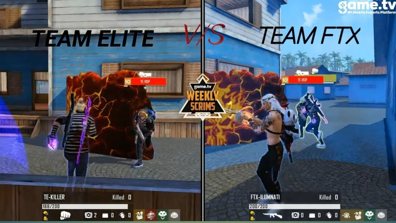 TEAM ELITE VS TEAM FTX OVERPOWER GAMEPLAY