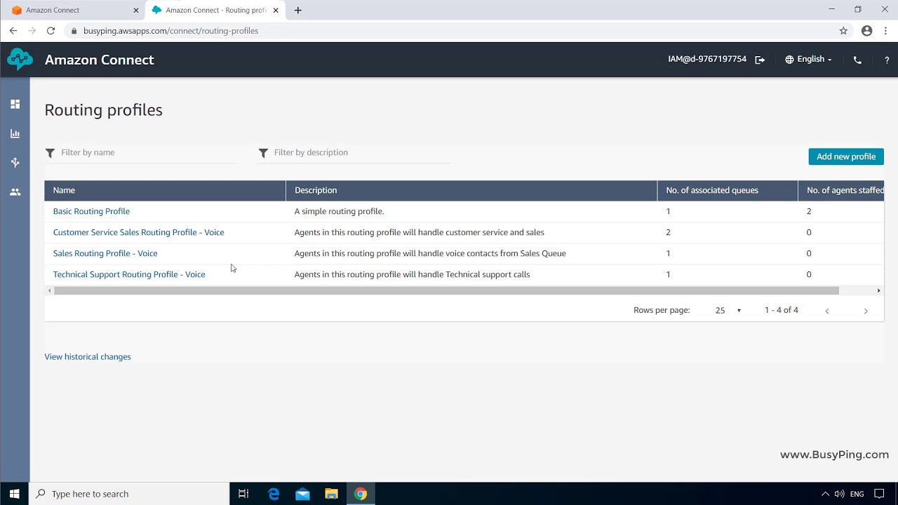 Amazon Connect Tutorials | Part 11 | Routing Profiles - YouTube