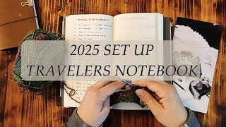 2025 Travelers Notebook Set Up | Sterling Ink Common Planner