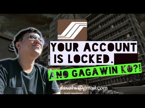 Mga Paraan Paano i Unlock ang #SSS Online Account | Kung ma Lock ang SSS Account | daxofw