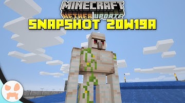 Iron Farm Changes, Bastion Change, + more! | Minecraft 1.16 Nether Update Snapshot 20w19a