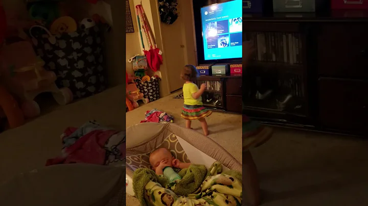 Aria dancing.