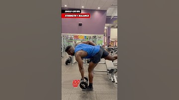 When Strength Meets Balance (Single-Leg RDL) #fitness #legday