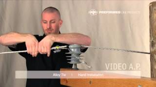 ALLOY TOP TIE Video A.P. - Hand Application