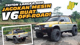 Double Cabin Langka Nih, Mitsubishi Triton L200 Mesin V6 Sob! | JIP TV | Modifikasi Mobil