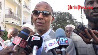 Vidéo: Levée du corps Sidy Lamine: le mot de Abdoul Mbaye