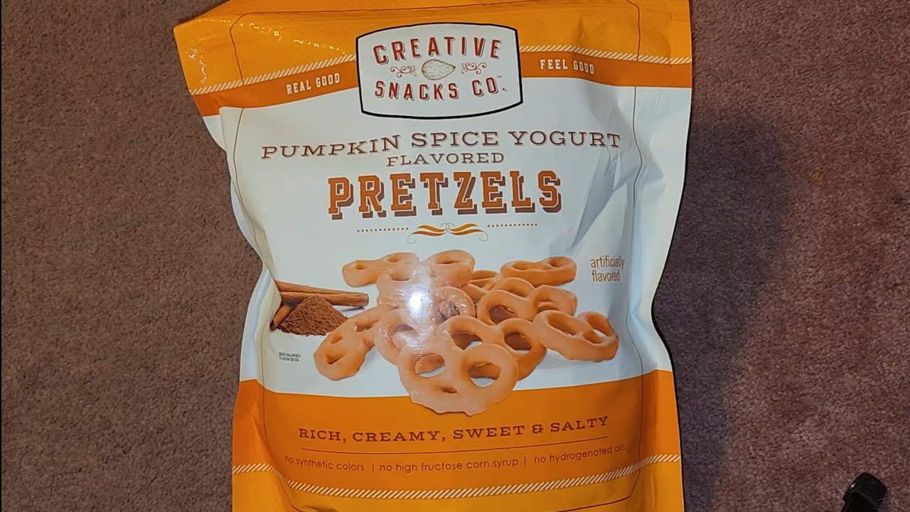 Costco Sale Item Review Creative Snacks Co. Pumpkin Spice Yogurt