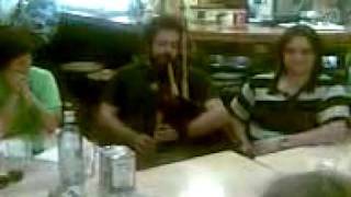 Pepín de Muñalén con una gaita (Gernika2009)