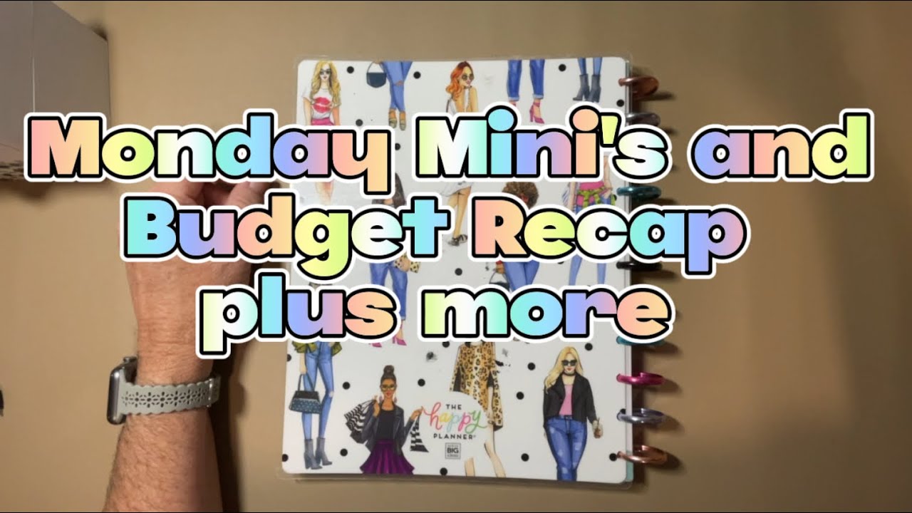 Monday Mini's|Weekly Recap and Challenges. - YouTube