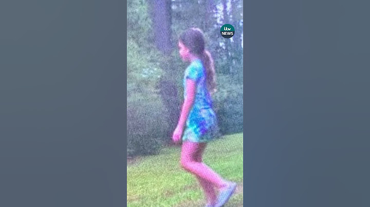 A 10-year-old girl was found asleep in the woods #itvnews