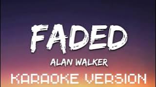 Alan walker - faded (karaoke version)