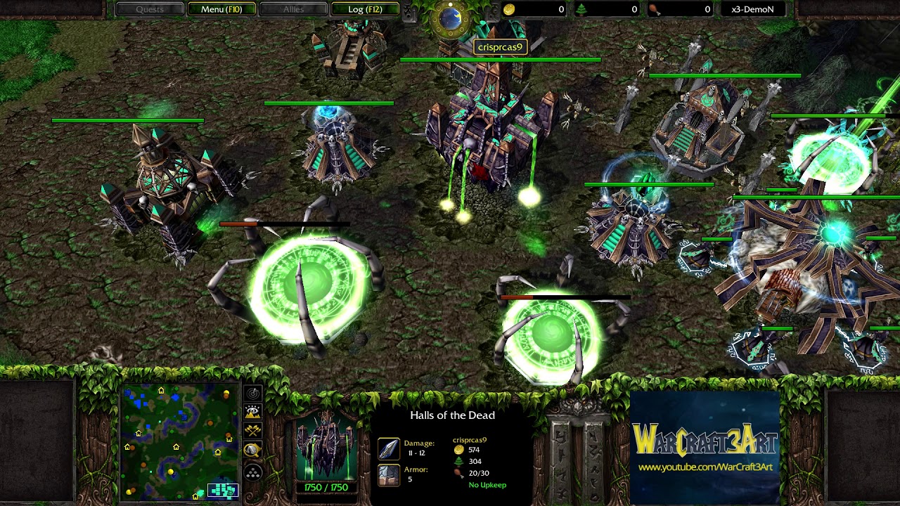 ShaDai(UD) vs JadeDark(NE) - WarCraft 3 Frozen Throne - RN3641